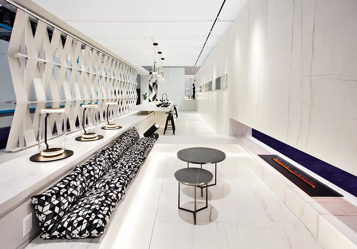 Fustecma colabora en la realización del Stand premiado de Neolith en la feria Kitchen & Bath Industry Show (KBIS) NEOLITH KBIS Las Vegas 003