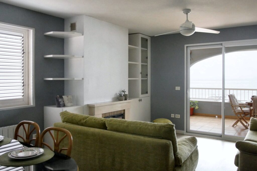 Salón con salida a la terraza