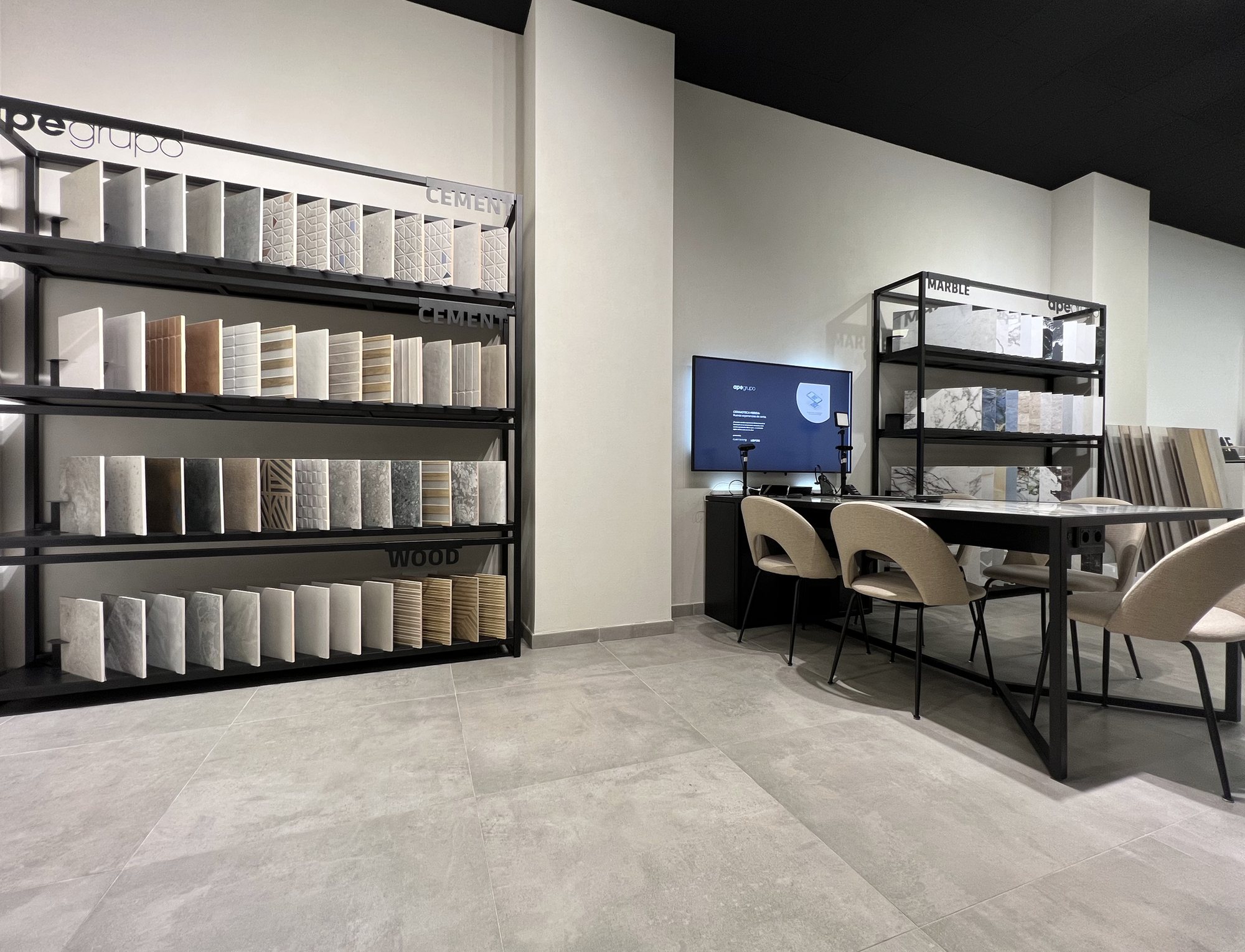 Mesa de proyectos de la zona de arquitectos