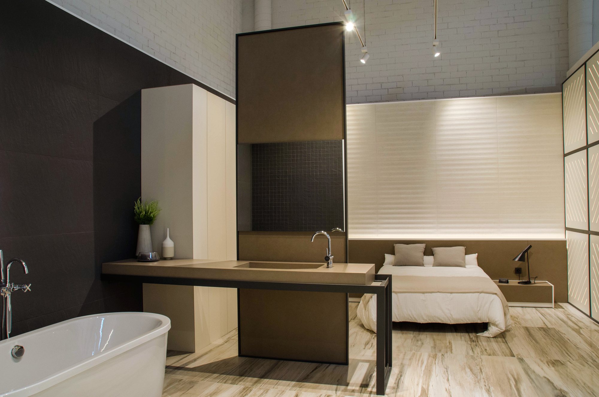 Ambiente de suite de hotel