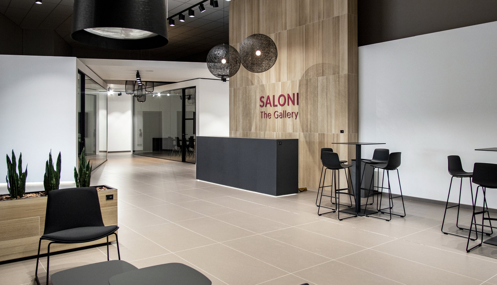 Recepción y zona de espera