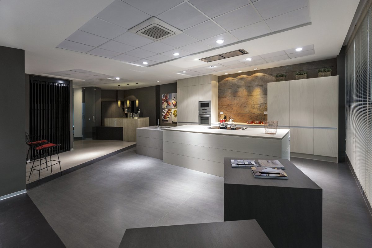 Vista de los ambientes de cocina